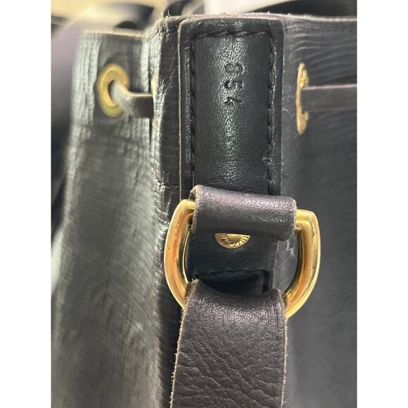 Louis Vuitton Noé Bag Black Epi Leather 1985 First Year Vintage With COA - Picture 3 of 16